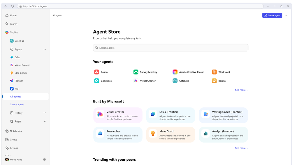 agentes-IA-preconstruidos-Microsoft